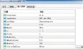 [对冲]低止盈高爆仓风险,Casino888 EA盈亏比重构与止损逻辑植入