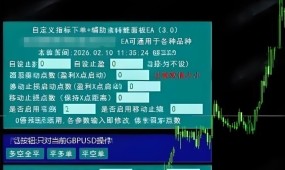[无限制]3.0版双核交易EA ,多功能辅助面板+自定义指标信号引擎