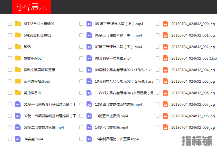 徐银勋期货对冲套利课程培训视频 实战交易实盘直播