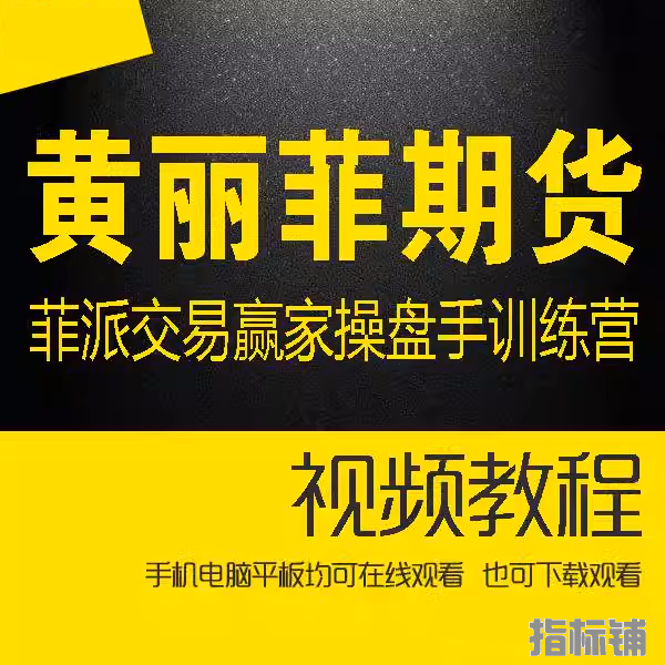 2023黄丽菲期货黄金外汇培训视频菲派交易赢家操盘手训练营高级班